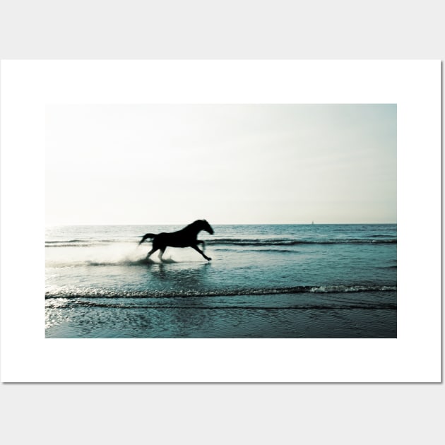 Running horse Wall Art by fineart